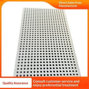 Plaque filtrante en PP, plaque perforée en PP, écran filtrant en plastique, plaque alvéolaire en PP, tampon de drainage, séparateur de pot de stérilisation - Product Image 6