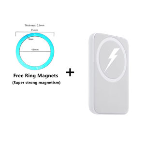 5000 חם mah 10000mah mah בנק כוח מטען מגנטי אלחוטי 15 14 פרו נייד נייד נייד מקסימום מחזיק מגנט צבעוני - Product Image 5