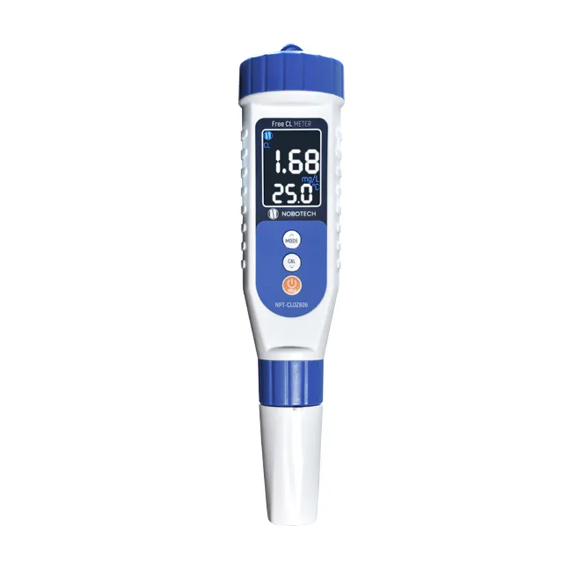 NPT-CLOZ801 Portable residual chlorine meter Water quality test pen Free chlorine detector in water