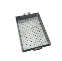 Plateau personnalisé en acier inoxydable Plateau pour chariot à lait avec trou de vidange