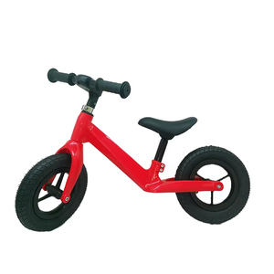 <span class=keywords><strong>Mini</strong></span> bicicleta de plástico para bebés pequeños, juguetes rojos para niños, bicicleta de equilibrio de 10 pulgadas Sin pedal, los mejores scooters para niños pequeños - Product Image 1