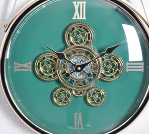 Luce moderna di lusso stile rotativo ingranaggio di lusso <span class=keywords><strong>orologio</strong></span> <span class=keywords><strong>da</strong></span> parete, decorazione dell'<span class=keywords><strong>orologio</strong></span> della stanza di casa, <span class=keywords><strong>orologio</strong></span> <span class=keywords><strong>da</strong></span> parete del progettista - Product Image 5