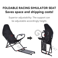 GY018-3 siège de rallye de jeu de simulateur de conduite personnalisé diversifié pour Logitech G25,G27,G29,G920,XBox 360,XBox