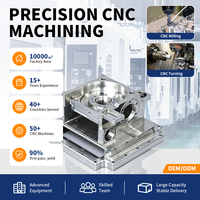 Composants industriels CNC sur mesure, pièces métalliques de précision, usinage, fraisage, tournage, fournisseur de services de fabrication OEM