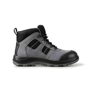 Chaussures de sécurité basses pour hommes, avec embout et plaque intermédiaire en acier, doublure en maille marron, pour cuisine, mines, construction, usine, bottes de travail - Product Image 2