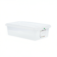 Gastronox 1/1 H150. Contenedor de alimentos profesional con tapa.