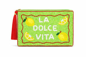 Sac à main de soirée et de fête de luxe à rabat, orné de sequins et de perles, avec chaîne bandoulière, motif œil protecteur, style mode - Product Image 4