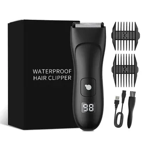 Tondeuse Rasée Silencieuse pour Adultes, Tête de Couteau de Sécurité pour Poils du Corps, Tondeuse Électrique Étanche pour Bébé et Enfant - Product Image 1
