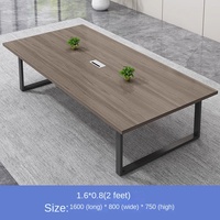 Ensemble table de conférence et chaises en bois extensible, style moderne et poétique, inspiré des chansons saisonnières, pour petits espaces, usage scolaire et hôtelier