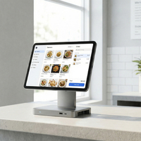 Tablette Android NFC 12 pouces, système d'affichage de cuisine KDS, intégration POS, WiFi LAN, tablette commerciale pour restaurant