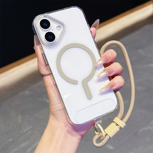 เคสโทรศัพท์อะคริลิคสีสันสดใสแบบแม่เหล็กไร้สายสำหรับ iPhone 18 Pro Max พร้อมสายคล้อง - Product Image 2