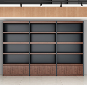 Étagère murale multifonctionnelle en bois moderne pour salons <span class=keywords><strong>de</strong></span> beauté, animaleries, et stockage <span class=keywords><strong>de</strong></span> tabac et d'alcool - Product Image 6