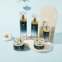 30g 50g 40ml 100ml 120ml Bouteille de lotion pour le corps Conteneur cosmétique Bouteille et pot d'emballage en verre de luxe pour les soins de la peau