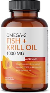 Омега-3 софтгелевые капсулы типа EPA & <span class=keywords><strong>DHA</strong></span>, антиоксидантный усилитель иммунитета и поддержка здоровья сердца для взрослых - Product Image 3