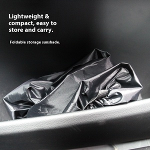 Cubierta de protección solar con aislamiento térmico de verano para <span class=keywords><strong>volante</strong></span> de coche con revestimiento plateado - Product Image 3