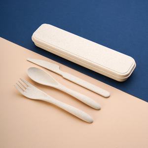 Ensemble de cuillères et fourchettes de qualité alimentaire pour enfants, outils de cuisine écologiques, ensemble de couteaux et fourchettes - Product Image 4