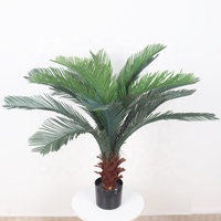 Palmier artificiel et arbre décoratif, cm, plantes en pot de cycas naturelles pour le jardin