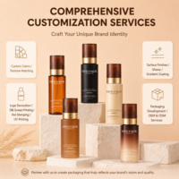 Flacon pulvérisateur PET ambré à paroi épaisse de 100 ml, atomiseur de parfum de luxe à fine brume, flacon rechargeable pour cosmétiques, toner, soins de la peau