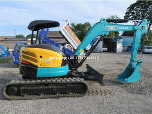Mini-excavatrice sur chenilles d'occasion de haute qualité, marque japonaise de premier plan, 6 tonnes, modèle KX40-6 - Product Image 3