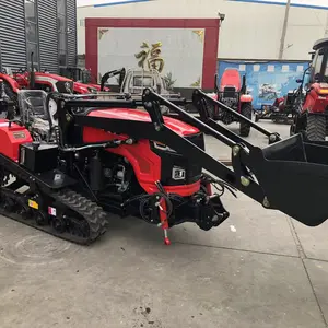 Mini-tracteur chenillé chinois 25HP 35HP 40HP, cultivateurs, mini-motoculteurs, tracteurs rotatifs à roues à vendre - Product Image 1
