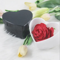 YAGELI YGL-0519 Boîte à fleurs en acrylique transparente en forme de cœur, personnalisable, de luxe, professionnelle, épaisseur personnalisable, livraison gratuite