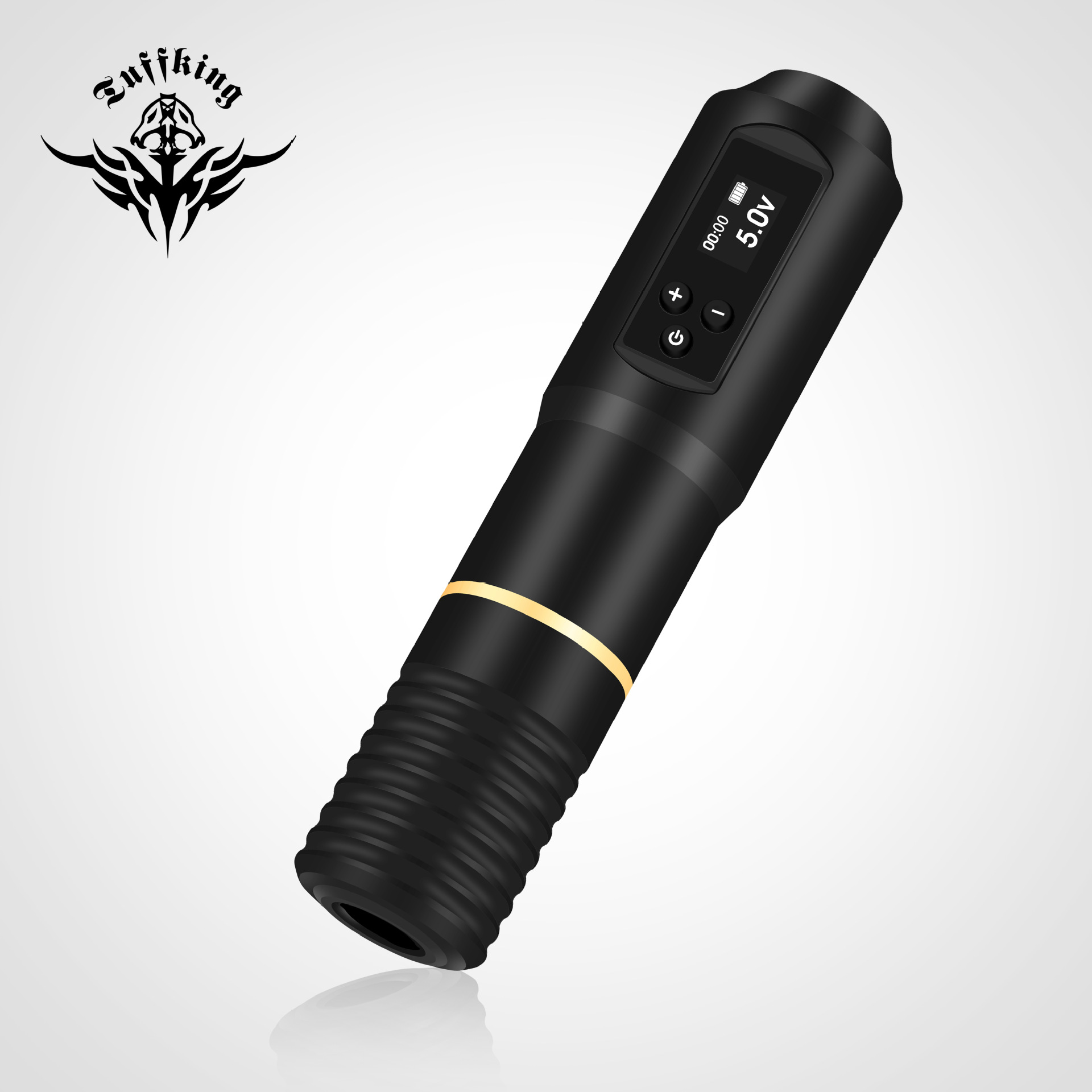 Cercle d'or noir
