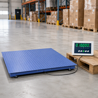 Timbangan Lantai Heavy Duty Forever Weigh Scale 3000kg 1.0x1.0m Papan Baja 4mm dengan RS232 untuk Logistik OEM/ODM