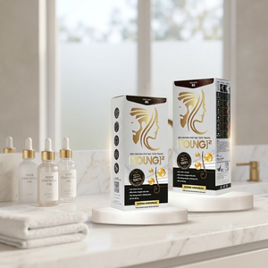 Crème colorante permanente haute brillance – Solution professionnelle pour salon avec technologie sans ammoniaque pour une couverture grise éclatante - Product Image 4