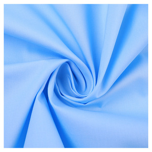 Đồng Bằng Màu Trắng 100% Bông Vải Cho Đầu Bếp Đồng Phục Dệt Vải Đồng Bằng 21*21 100*50 170gsm Đồng Bằng Vải Cho Áo Sơ Mi Đồng Phục Bảo Hộ Lao động - Product Image 3