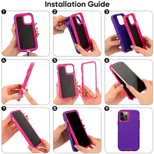 Étuis de téléphone portable pour <span class=keywords><strong>Samsung</strong></span> Galaxy S25 Ultra S24 FE S23 S22 S21 Note 20 Holster <span class=keywords><strong>Ceinture</strong></span> Clip Defender Antichoc Téléphone Couvre - Product Image 4