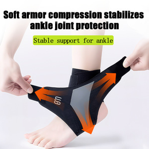 Mugwort Lightweight Breathable Spandex Compression Sleeve Thin <b>Supportive</b> <b>Joint</b> Stabilizer for Basketball Tennis Fitness Ankle - Product Image 3