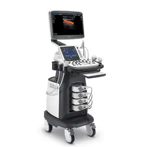 Sıcak satış Sonoscape S22 arabası tipi 3D/4D renkli Doppler ultrason makinesi probları