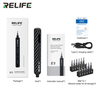 Ensemble de tournevis électrique portable RELIFE E1, 12 embouts de précision