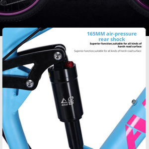 Bicicleta de Montaña XC100 de 27.5'' con Suspensión Completa de Aleación de Aluminio, Amortiguación de Aire, 10 Velocidades, Frenos de Disco de Aceite, para Dirt Jump y Freeride - Product Image 3