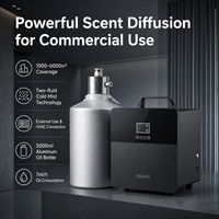 Diffuseur de parfum professionnel Koeazy, grand modèle commercial en métal, 7000A, 5000 ml, électrique, contrôle intelligent par APP/WiFi, pour voiture et maison