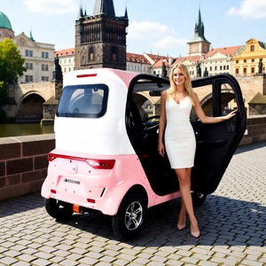 Tricycle électrique fermé 2 places, moteur 1000W, vitesse maximale 40 km/h, pour scooter de mobilité senior avec batterie. - Product Image 3