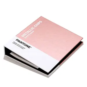 GB1507A Pantone Metallic Chips Coated Formula Guide Paper Pantone Color Book Tearable