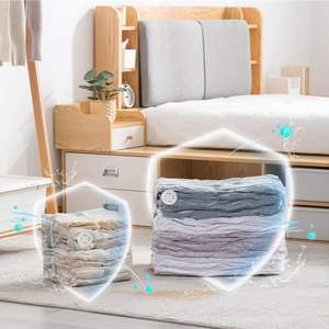 Bolsas de almacenamiento al vacío Organizadores Libera 80% Espacio Bolsas selladoras al vacío extra grandes para edredones Bolsas selladas al vacío para ahorrar ropa - Product Image 5