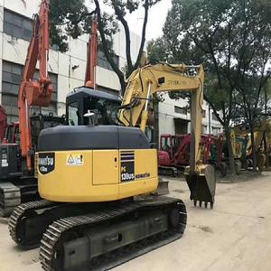 รถขุดตีนตะขาบ Komatsu PC138US มือสอง ขนาด 13.8 ตัน ปี 2022 ได้รับการรับรองมาตรฐาน CE พร้อมเครื่องยนต์ มอเตอร์ ปั๊ม เกียร์บ็อกซ์ เกียร์ PLC และอุปกรณ์หนักอื่นๆ - Product Image 2