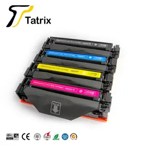 Tatrix CRG055H CRG-055H 055H WITH Chip Compatible Laser Color Toner Cartridge 055 for Canon LBP664C LBP662C LBP661C Printer
