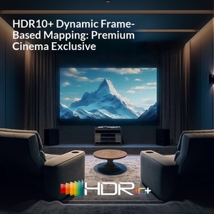 Projecteur laser DLP professionnel <span class=keywords><strong>BenQ</strong></span> W6000L, 2600 lumens ISO, projecteur <span class=keywords><strong>4K</strong></span> UHD pour le cinéma maison, les jeux, les affaires et l'éducation - Product Image 5
