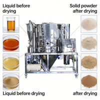 Complete instant koffieproductielijn laboratoriumschaal kleine mini 10l fruitsiroop sproeidroger prijs