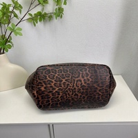 Sac à main pour femme en cuir PU à imprimé léopard, avec fermoir Kiss Lock, pochette d'épaule rétro, sac de soirée bandoulière OEM ODM