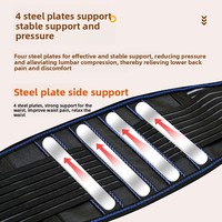 Ceinture de soutien lombaire respirante en fibre de polyester pour hommes et femmes, idéale pour le sport et les exercices, soulage les douleurs du bas du dos, été et printemps