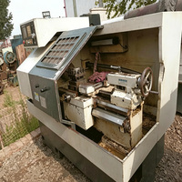 Torno CNC Inteligente Usado, 99% Nuevo, de Alto Rendimiento, Programable, para Mecanizado de Pedidos Personalizados