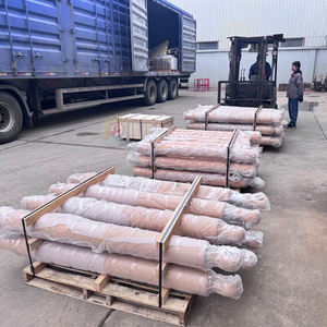 Op Maat Gemaakte Harde Verchroomde Stalen Enkelwerkende Anticorrosieve Hydraulische Cilinder Met Geïmporteerde Afdichtingscomponenten - Product Image 3