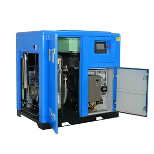 Compressore d'aria Nanxiang per lubrificazione ad acqua 123cfm 30hp 22kw compressore d'aria a vite senza olio
