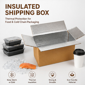 Thermal Cardboard <strong>Carton</strong> Cold Chain Insulated Shipping Box - Product Image 3