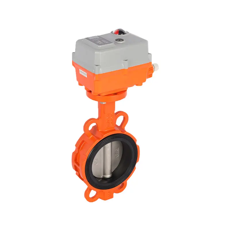 China Valve Manufacturer Electric Actuated Butterfly Valve Actuator Motorized Valve