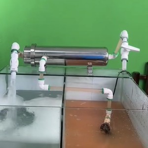 Hệ Thống Lọc Nước Uống Bằng Thép Không Gỉ 304 Màng Pvdf Uf Áp Suất Bên Ngoài Nhà Bếp 1000L Bộ Lọc Nước Cho Gia Đình - Product Image 1